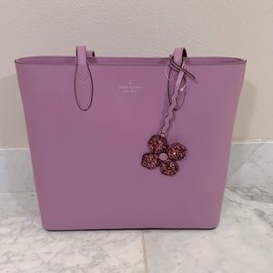 KATE SPADE PURPLE LAPTOP/TOTE BAG